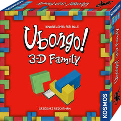 Kosmos 683160 Ubongo 3-D Family, jeu d'action et de puzzle 3D populaire pour toute la famille, jeu de société et de réflexion logique classique pour 1 à 4 joueurs