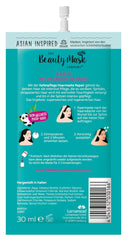 The Beauty Mask Company Repair Boost Hair Mask 30 ml, soin en profondeur pour cheveux fragiles et abîmés (1 sachet) Masque capillaire Naty Shop