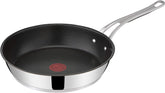 Tefal Jamie Oliver Cook'S Classics, revêtement antiadhésif, passe au four, inox, poignée rivetée Casseroles et poêles Naty Shop Sans livret de recettes 28 cm Jo Cooks Classic