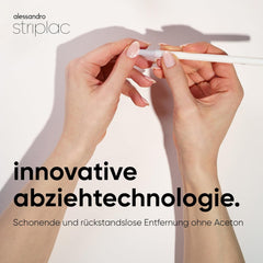 alessandro Striplac UV Top Coat Shimmer - Ongles brillants et résistants aux rayures jusqu'à 15 jours - Peut être utilisé avec ou sans colorant - Technologie d'élimination en douceur - Vegan - Argent, Transparent, 6,5 ml