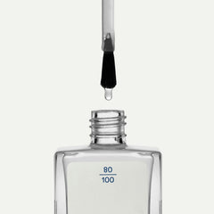 KORRES Base de vernis à ongles No No - Base 10 % végétalienne sans démoulage, pour une couleur longue tenue et résistante aux éclats, 11 ml - Ongles naturellement manucurés, sans substances nocives