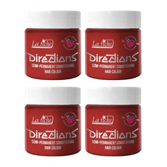 Conseils de coloration semi-permanente tube 100 ml - Deep Purple Naty Shop Teinture cheveux rouge Poppy 100 Ml (pack de 4)