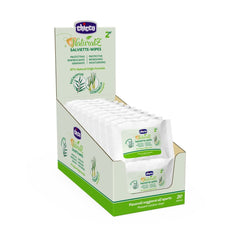 Lingettes nettoyantes CHICCO Naturalz, 20 pièces Lingettes humides pour bébé Naty Shop