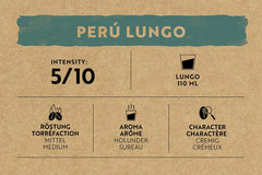 Café Royal Peru Lungo Bio – Capsules de café compatibles Nespresso®, 100% Arabica du Pérou, crémeux, Intensité 5/12, Commerce équitable, 100 capsules