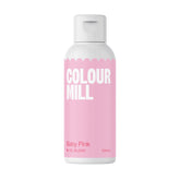 Color Mill Colorant alimentaire à base d'huile, mélange d'huile rose pâle – Colorant alimentaire pour chocolat, fondant, muffins, gâteaux, pâtisserie, macarons – Colorant alimentaire pour décoration de gâteaux – 100 ml