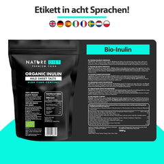 Nature Diet - Bio-Inuline 1 Kg | Aus Agave | Natürliches Präbiotikum Édulcorants Naty Shop