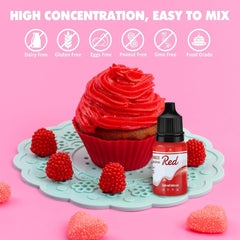 Farces à mélanger pour chocolat - 26 couleurs de colorants à base d'huile pour fondant, décoration de gâteaux, dos - Colorant alimentaire fluide pour beurre de cacao, crème au beurre, cuisine - 6Ml Je Naty Shop