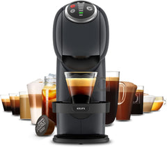 NESCAFÉ Dolce Gusto Genio S Plus de Krups, machine à café à capsules compacte, capacité 0,8 litre, 1500 watts, avertisseur automatique de détartrage, gris sidéral, KP340B