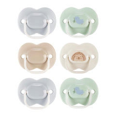 Suzete Tommee Tippee Anytime, 0-6 luni, pachet de 6 suzete simetrice, fără BPA