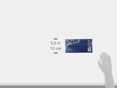 Papstar 84576 250 mouchoirs, 3 épaisseurs, pli 1/8, 33 cm x 33 cm, bleu foncé