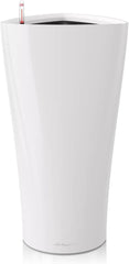 LECHUZA DELTA Premium 30 alb lucios 15500