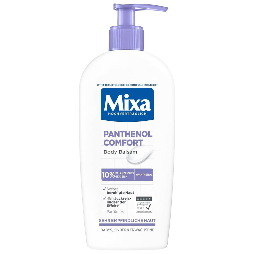 Mixa Lotion pour le corps Panthénol, baume pour soulager les démangeaisons et apaiser, 250 ml Cosmétiques et Beauté Naty Shop 250 ml (1 pièce) Unique