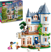 Château LEGO Friends avec hébergement de vacances, hôtel Playset pour enfants et adolescents à partir de 12 ans avec 4 figurines, chien et accessoires, idée cadeau pour filles et garçons 42638 Jeux de construction Besuche den LEGO-Store Default title