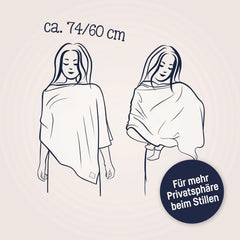 Blouse d'allaitement Julius Zöllner en mousseline 100% coton, OEKO-TEX STANDARD 100, Made in Germany Accessoires Alimentation et Allaitement Bebe Naty Shop