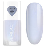Vernis à ongles Semilac Top Classic BLEU HOLO GLAZED 7 ml