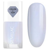 Oja Semilac Top Classic BLUE HOLO GLAZED 7 ml