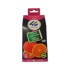 4G - Oranges grecques séchées, pack de 2 x 70 g (total : 140 g) Produits déshydratés Naty Shop Orange séchée
