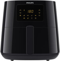 Philips 3000Er Airfryer XL - Technologie Rapid Air, frire avec jusqu'à 90 % de graisse en moins, capacité 1,2 kg, 6,2 litres, écran tactile Appareils Naty Shop Schwarz Pas de connexion sans fil 6,2 L