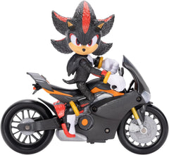 Sonic 3 The Movie Shadow Figure, 15 cm, mobile, y compris Shadow Mobile de Jakks Pacific, acoustique, figurines noires Naty Shop Titre par défaut