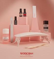 Milano Professional Nagellack, halbpermanent, Nr. 32 Rose Crepe, Plumping-Effekt, langanhaltend, verleiht intensive und glänzende Nägel, 4,5 ml
