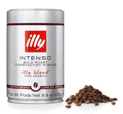 Illy Intenso Bold Roast boabe întregi, 250 g, 2 bucăți