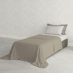 Couette italienne CHIC été, microfibre, SIMPLE 170X250Cm, marron Couvre-lits et couettes Naty Shop
