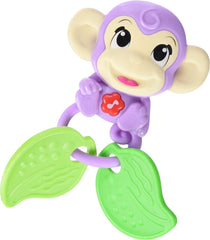 Simba 104010192 - Hochet musical singe ABC, 2 éléments sensoriels, avec fonction musicale, 17 cm, jouet pour enfant, à partir de 6 mois Jucarii Bebe Naty Shop Titre par défaut