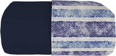 Couverture d'été basique, microfibre, rayures jeans, 200X240Cm Quilts et couettes Naty Shop