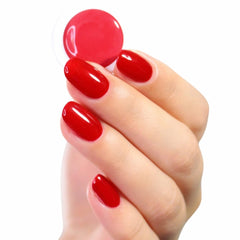 Vernis à ongles UV Alessandro Striplac Red Paradise - Délicat et longue tenue - S'enlève facilement grâce à la technologie de retrait - Vegan et cruelty-free - 8 ml