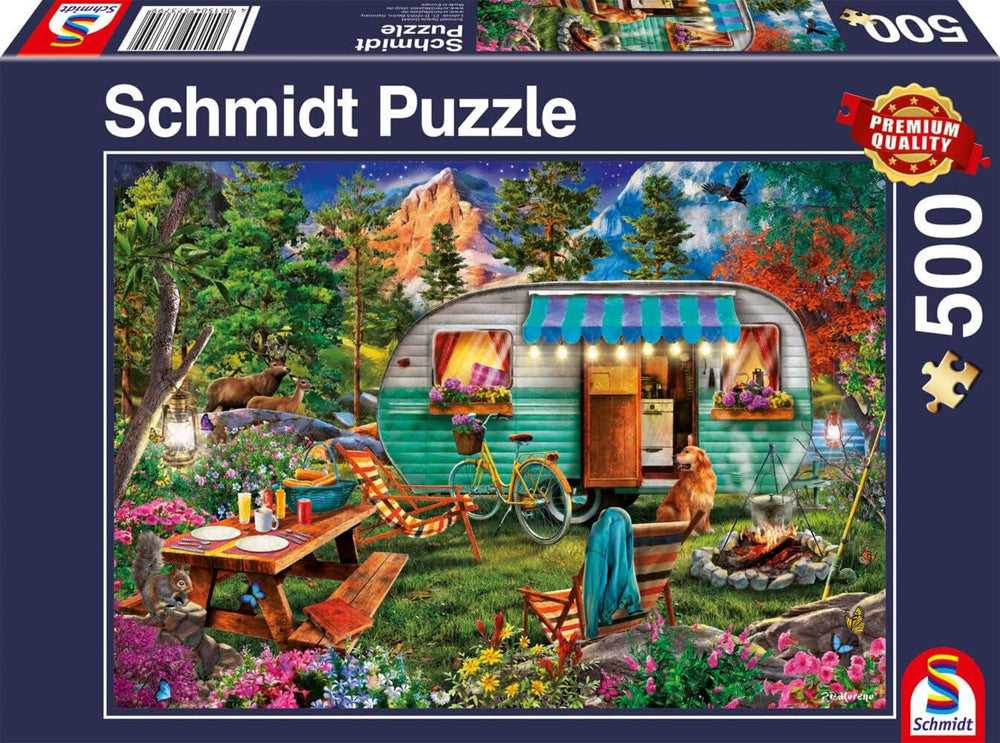 Schmidt Spiele 57379 Camper Romance, puzzle 500 pièces Puzzle Naty Shop Titre par défaut