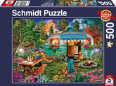 Schmidt Spiele 57379 Camper Romance, puzzle jigsaw 500 piese Puzzle Naty Shop Titlu implicit