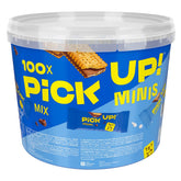 RAMASSER! minis Original + Choco&Milk (1 x 1,06 kg), mini barres snack avec une tablette croustillante de chocolat au lait entre deux biscuits, paquets de 100 portions