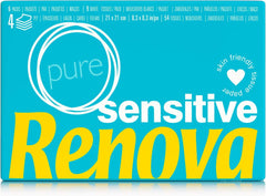 Renova Mouchoirs Sensitive Pure - 6 paquets de serviettes blanches