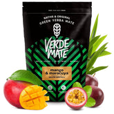 Verde Mate Green Mango & Maracuya 0,5Kg | Ceai de fructe Mate | Gustul exotic al ceaiului Mate | Puterea răcoririi | Stimulare naturală | Ceai Mate din Brazilia | 500 G