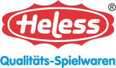 Heless 2172 - Regen-Cape für Puppen im Design Segelfreunde, wasserdicht, Größe 35-45 cm, Hellblau, Gelb