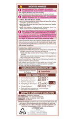 L'Oréal Paris Teinture capillaire permanente pour toutes les carnations, coloration sans ammoniaque, tons nude universels avec couverture complète des cheveux gris, Excellence Creme, no. 5U Châtain clair (marron), 1 pc Teinture pour cheveux Naty Shop