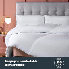 Couette Silentnight Hotel Collection 10,5 Tog - lit double, polyester, blanc Couettes et couettes Naty Shop