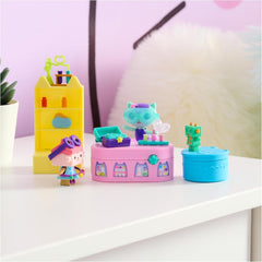 Gabby™S Dollhouse, Bobble Kitty Furniture Pack de figurines de chat suricates avec meubles et accessoires de maison de poupée, à partir de 3 ans Dollhouses Naty Shop