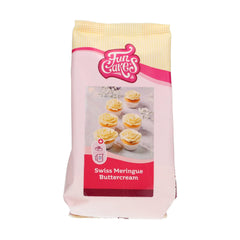 Funcakes Mix Für Schweizer Baiser Buttercreme : Einfach Zu Berübenen, Cremig, Perfekt Zum Dekorieren, Abdecken Und Füllen Von Kuchen, Belag Auf Cupcakes. 400 G. Mélange pour la pâtisserie et la cuisson Naty Shop Default Title