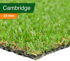 Floordirekt Kunstrasen Cambridge | Rasenteppich | Rollrasen | Polhöhe: 25 Mm | Robust & Uv-Stabil | Kunststoffrasen | Garten-Rasen | Rasen Für Balkon, Terrasse & Garten (50 X 50 Cm)