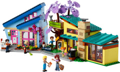LEGO Friends Maison familiale Olly et Paisley, maison de poupée avec figurines et accessoires, ensemble maison à deux étages et cabane dans les arbres, cadeau créatif pour filles et garçons à partir de 7 ans 42620 Ensembles de construction Besuche an LEGO-Store