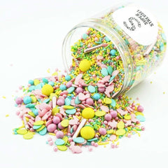 Super Sprinkles, Hoppladihopp, Sprinkles aux motifs de Pâques, 90 grammes Naty Shop 90 grammes