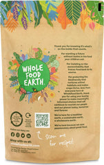 Făină de hrișcă organică Wholefood Earth 1kg | Crudă | Fără OMG | Vegană | Certificată organic