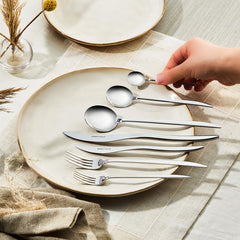 Karaca Amour, set de 84 couverts pour 12 personnes Cuisine Naty Shop