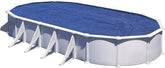 Gre CPROV510 - Prelată de vară pentru piscine ovale cu dimensiunea de 500 x 350 cm, culoare albastră