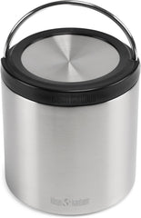 TKCanister 907 ml Boîtes de conservation des aliments Naty Shop Acier inoxydable brossé 1 Ea