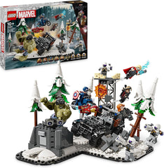 LEGO Marvel Avengers Assemble : Set de construction et de jeu L'ère d'Ultron avec 8 figurines de super-héros Thor, Hulk et Iron Man Jouet de construction pour garçons et filles Adventure Set 76291 Jeux de construction Besuche den LEGO-Store Default Title