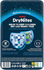 Couches de nuit super absorbantes Huggies Drynites, pour garçons 8-13 ans (30-48 kg), 9 pcs Mère et Enfant Naty Shop