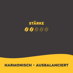 Melitta Mein Café Mild Roast, Whole Kaffee-Bohnen 1kg, ungemahlen, Kaffeebohnen für Kaffee-Vollautomat, milde Röstung, Stärke 3