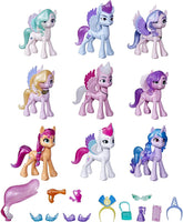 My Little Pony F2031, une collection Royal Gala nouvelle génération, jouets pour enfants, 9 figurines de poney, 13 accessoires, affiche de poupées Naty Shop 9 figurines de poney
